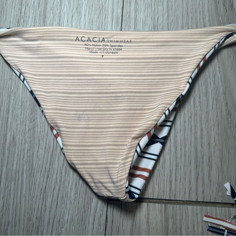 Striped Bikini Bottom - Picture 4 of 5
